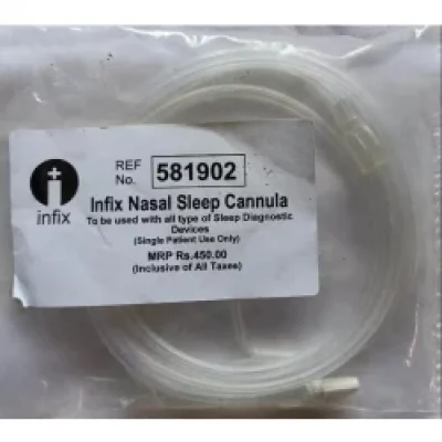 Medbhaski Nasal Cannulas for Sleep Study